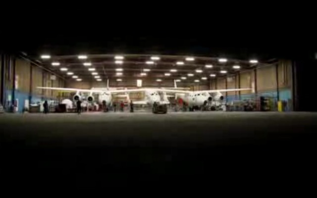 VSSエンタープライズ初の単独飛行（動画キャプチャー）