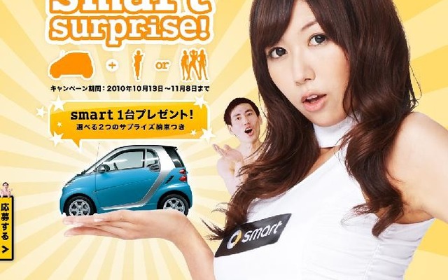 スマートプレゼントキャンペーン特設サイトイメージ