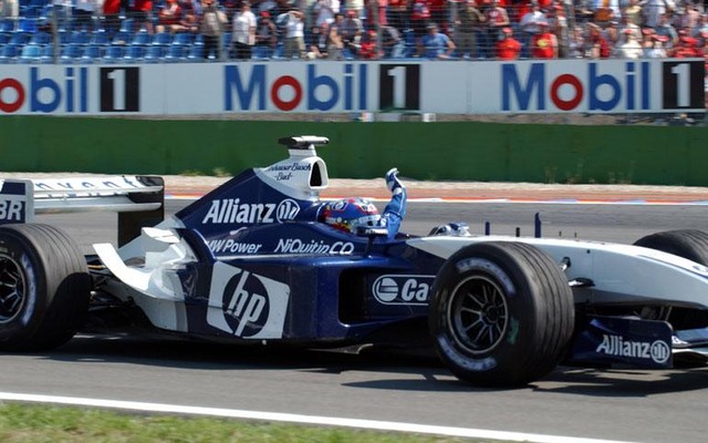 【F1ドイツGPリザルト】蒼い稲妻、白い疾走