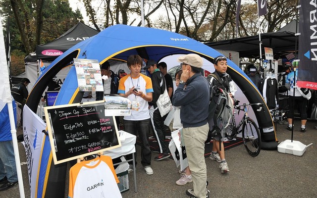 GARMINブース