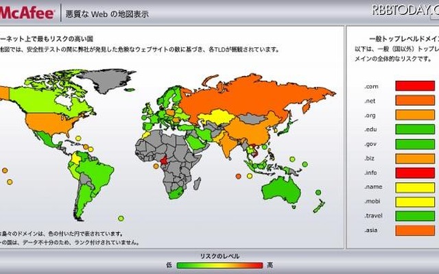 悪質なWebの地図表示 悪質なWebの地図表示