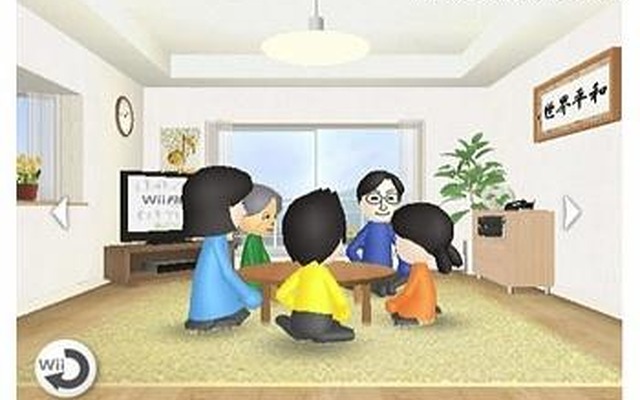 「Wiiの間チャンネル」画面イメージ 「Wiiの間チャンネル」画面イメージ