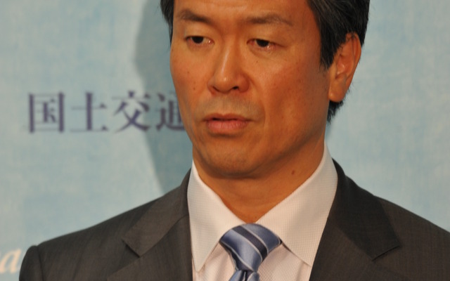 馬淵澄夫内閣府特命担当相（沖縄・北方担当）　撮影＝石田信一郎