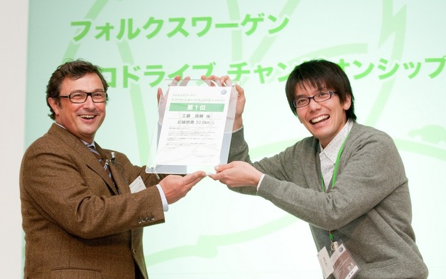 優勝：工藤真輔氏