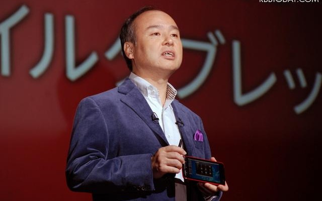 ソフトバンク代表取締役社長 孫正義氏 ソフトバンク代表取締役社長 孫正義氏