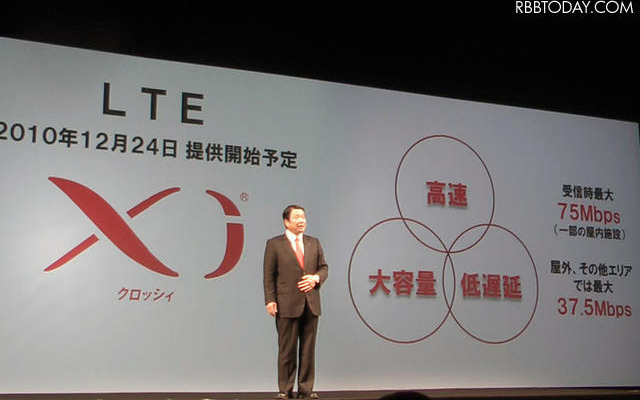 2011年のXi版WiFiルータ登場も宣言した山田社長 2011年のXi版WiFiルータ登場も宣言した山田社長