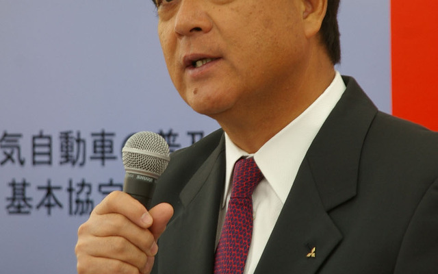 三菱自動車益子修社長