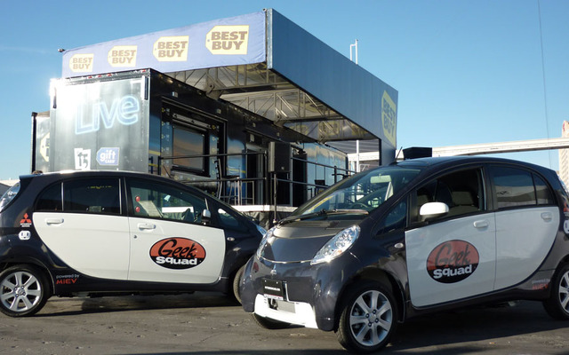 ベスト・バイ社の『i-MiEV』実証試験車両