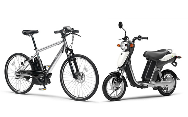 電動アシスト自転車PASと電動バイクEC-03
