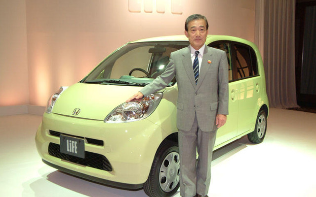 【新型ホンダ『ライフ』発表】福井社長新型車デビュー