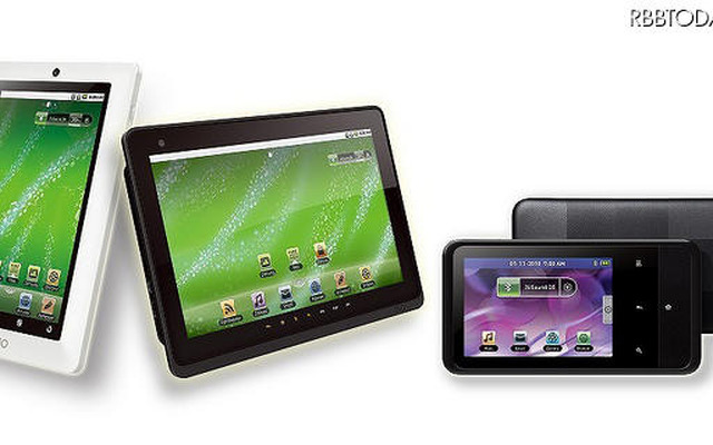 音を強化！Android搭載のエンターテインメントタブレット「Creative ZiiO」 「Creative ZiiO」と「Creative ZEN Touch 2」