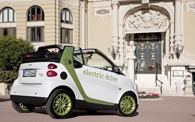 スマート電気自動車（海外名：フォーツーed）