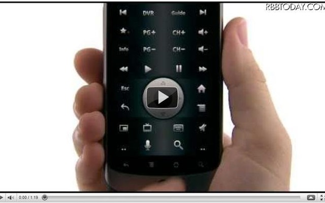 Google TVをWi-Fi経由でスマートフォンから操作できるリモートコントローラーアプリ Google TVをWi-Fi経由でスマートフォンから操作できるリモートコントローラーアプリ