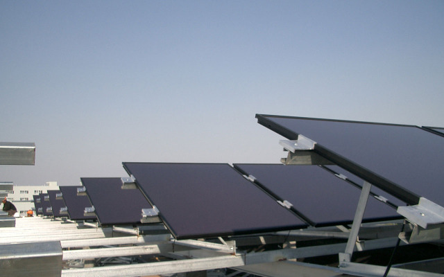 中国のタイヤ生産子会社に太陽光発電システムを導入