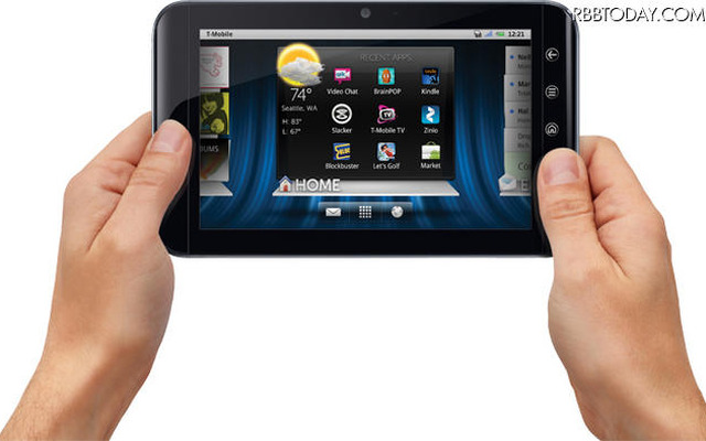 【CES 2011】米デル、7型Androidタブレット「Dell Streak 7」を発表 7型Androidタブレット「Dell Streak 7」
