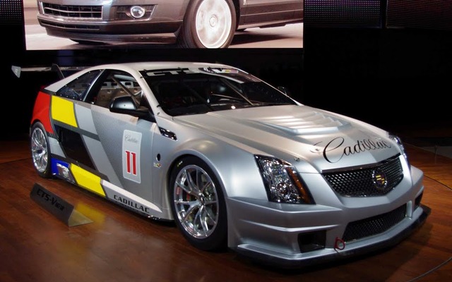 CTS-Vクーペのレースカー