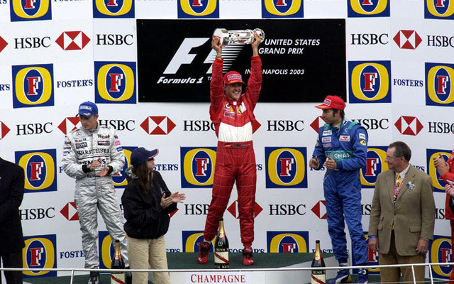 【F1アメリカGPリザルト】シューマッハの大逆転劇