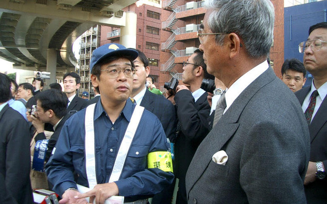 【ディーゼル車規制開始】石原知事も取り締まり現場を視察