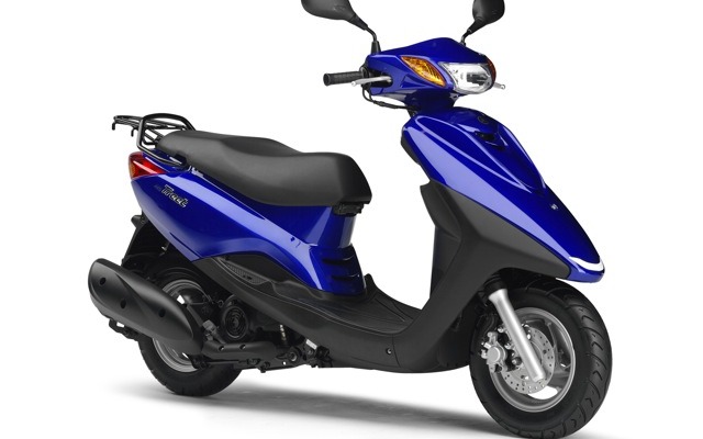 アクシス トリートXC125E。ディープパープリッシュブルーメタリックC