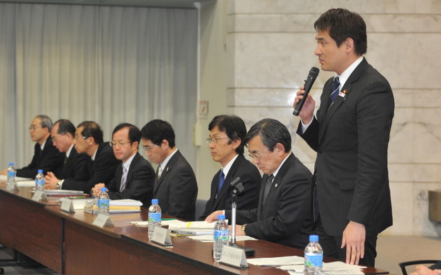 （9日・国交省）　撮影＝中島みなみ