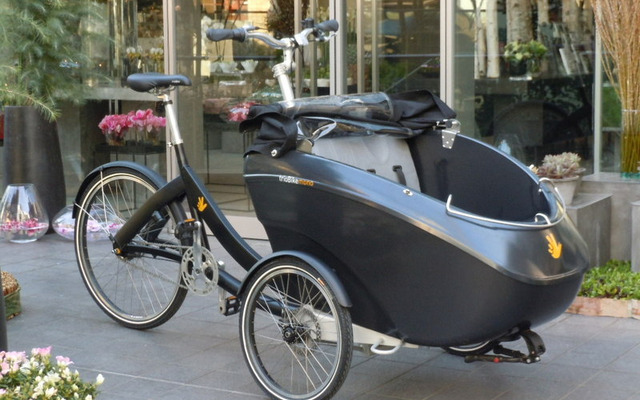 デンマーク製3人乗り自転車を青山で展示 | レスポンス（Response.jp）