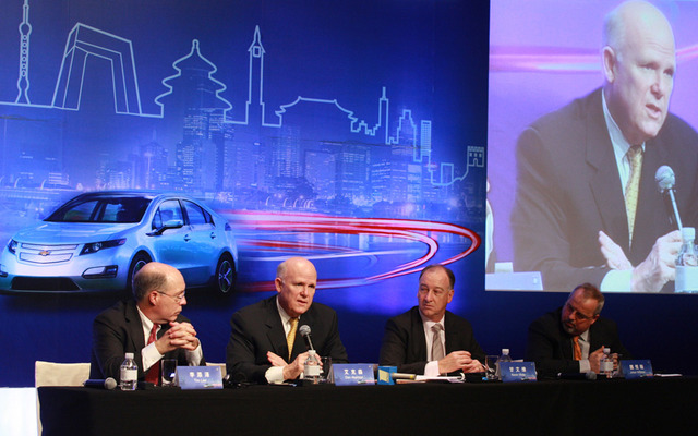 アカーソンCEOが15日、中国へ20以上の新型車を投入すると発表した