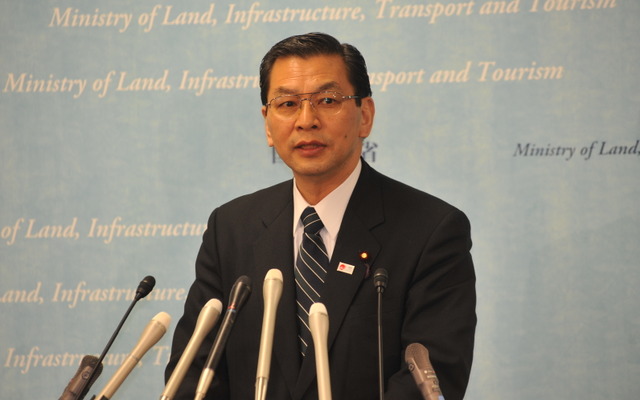 （18日・国交省）　撮影＝中島みなみ