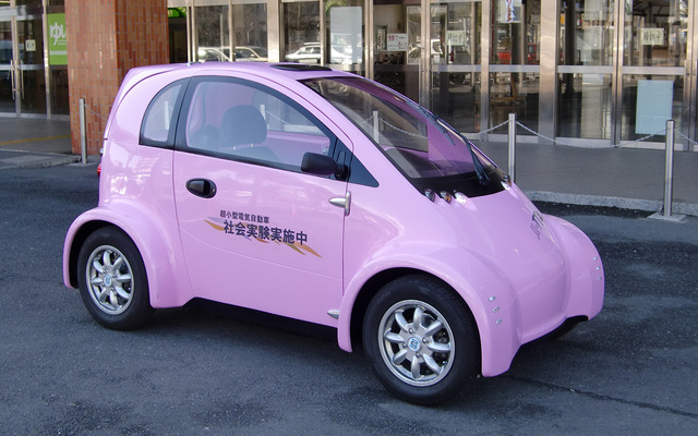 桐生市での実証実験で使用されたマイクロEV「μ-TT2（マイクロティティーツー）」