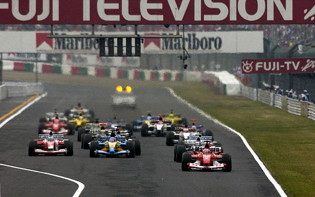 【F1日本GP】シューマッハ、前人未到のV6