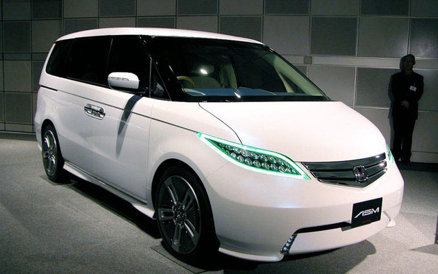 【東京ショー2003出品車】ホンダ『ASM』---アルファード、エルグランド対抗