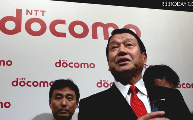 NTTドコモ 代表取締役社長 山田隆持氏 NTTドコモ 代表取締役社長 山田隆持氏