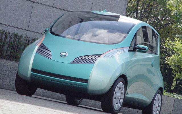 【東京ショー2003出品車】日産『エフィス』---未来のFCVコミューター