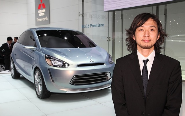 デザインを担当した、三菱自動車デザイン本部デザイン部の吉峰典彦主任