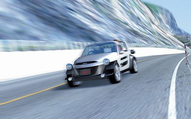 【東京ショー2003出品車】軽に18インチ!---ダイハツ『Dボーン』