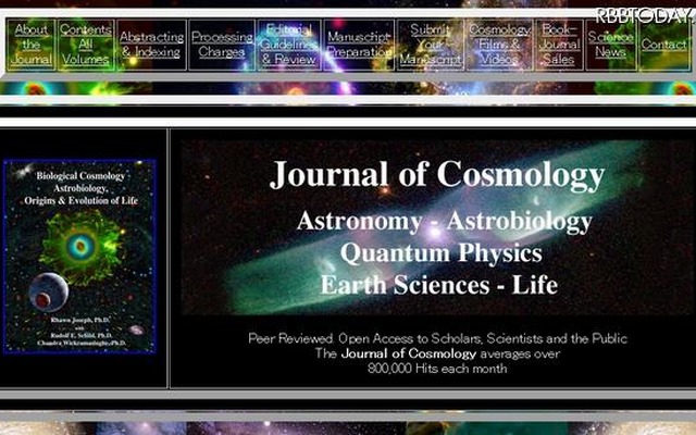 「The Journal of Cosmology」 「The Journal of Cosmology」