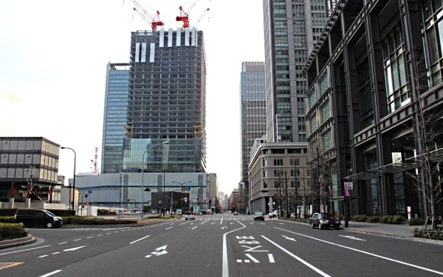 3月12日の都心の光景