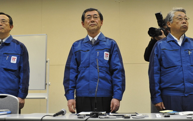 （13日20時・東電本社）　撮影＝中島みなみ
