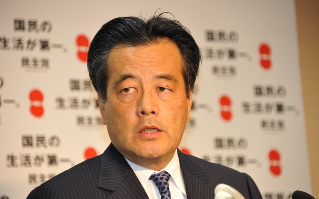 （4月4日・民主党）　撮影＝中島みなみ