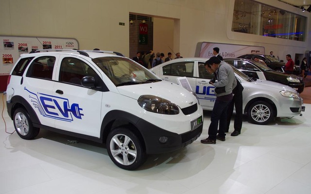 奇瑞汽車X1EV（上海モーターショー11のEV）