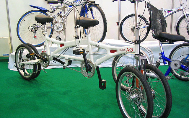 【東京自転車展】人力ダッジ『トマホーク』?……しかも2人乗り!