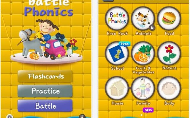 キッズ向け英単語学習アプリ「Battle Phonics」 Battle Phonics