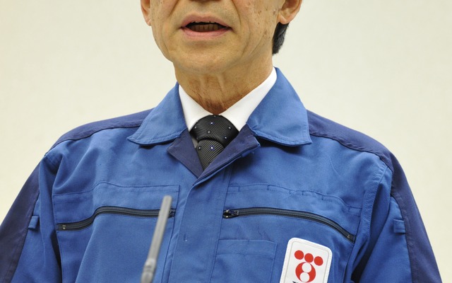 東京電力　清水正孝社長（13日・東電本店）