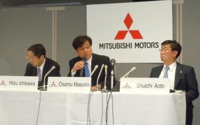 三菱自動車決算会見