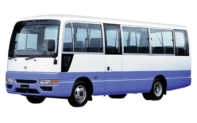 日産車体、マイクロバス『シビリアン』にガソリン車設定