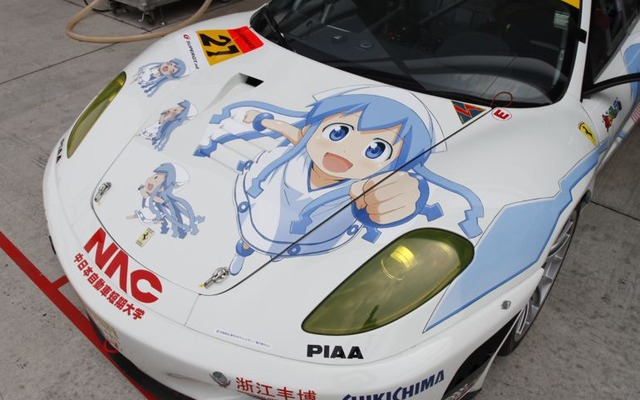 SUPER GT 開幕戦】侵略！イカ娘がサーキットデビュー