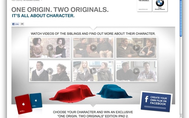 ONE ORIGIN. TWO ORIGINALS