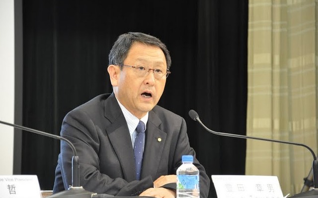 トヨタ 豊田章男社長