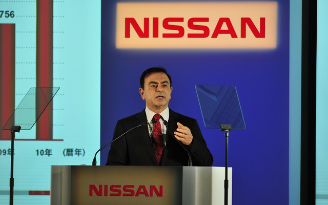 日産自動車カルロス・ゴーン社長