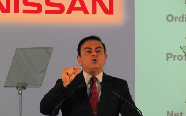 日産ゴーン社長「電力不足の時こそ、EVの重要性は増す」