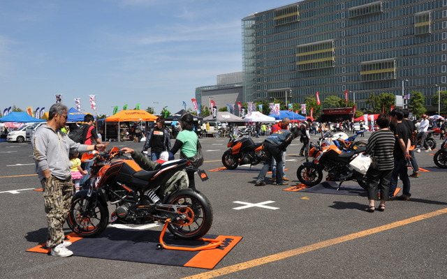 「チャリティモーターサイクルショー」（15日・江東区青海）